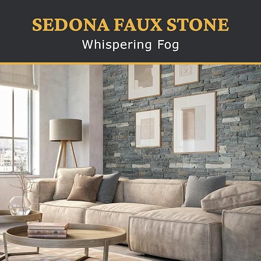 AZ Faux High-Density Polyurethane Faux Stone Interlocking Left Endcap - Image 2