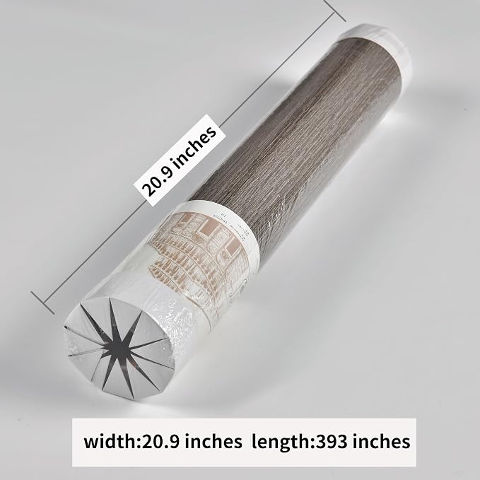 Haimin Grasscloth Wallpaper Peel and Stick 20.9in X 393in Fabric Contact Paper - Image 2