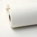 White Peel and Stick Wallpaper Slight Velvety Feeling Woven Fabric Grasscloth by Unknown