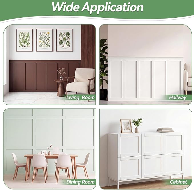 24 Pcs Mdf Board and Batten Wall Panel Kits - Image 8