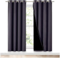 NICETOWN 100% Blackout Window Curtain Panels, 2 Pieces, Full Light Blocking by NICETOWN
