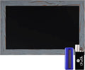 HBCY Creations Rustic Grey Magnetic Wall Chalkboard, Small Size 11" x 17" by HBCYCreations