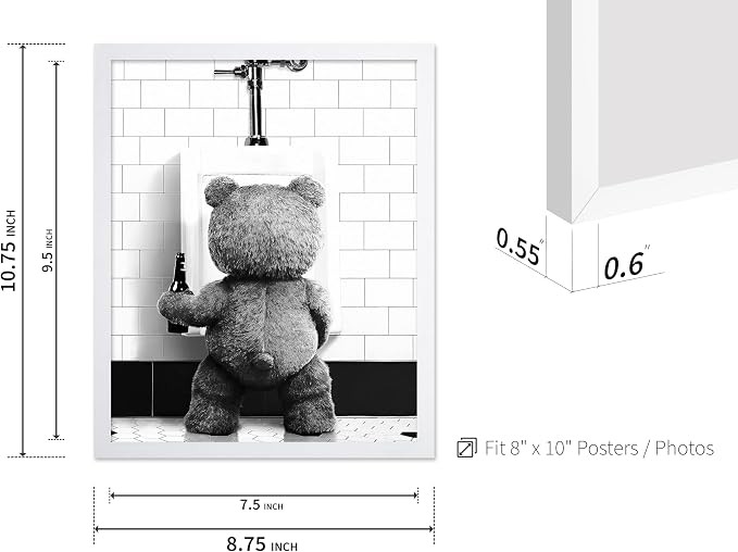 Poster Master Funny Teddy Bear Print - Image 3