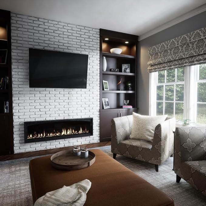 EverStone Aged Brick Faux Brick Panel, 46 7/8"W x 27"H x 1 1/4"D - Image 11
