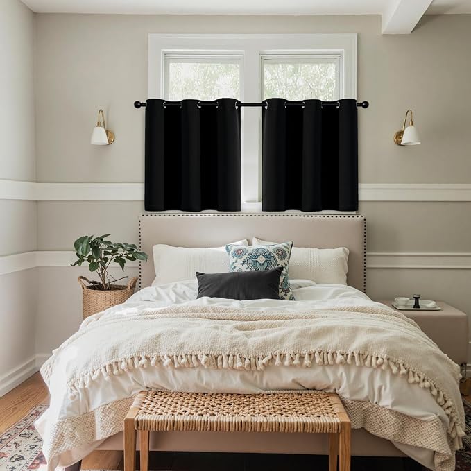 MIULEE Blackout Curtains for Bedroom Living Room 2 Panels, Thermal Insulated - Image 7