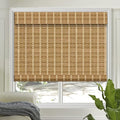 Letau No Drill No Tools Cordless Wood Window Shades Blinds, Bamboo Light by LETAU