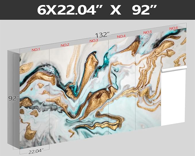 XMPMBM-Gold Quicksilver Marble Fabric Wallpaper Abstraction Art Textured Living - Image 4