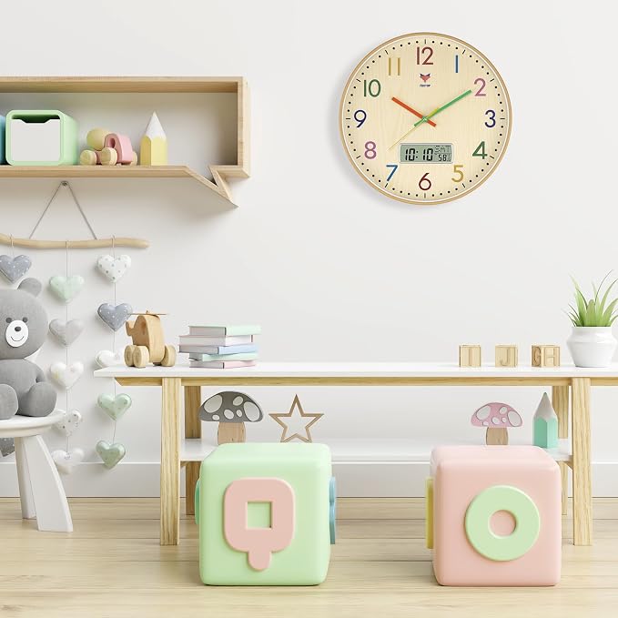 Foxtop Digital and Analog Learning Clock - Image 4