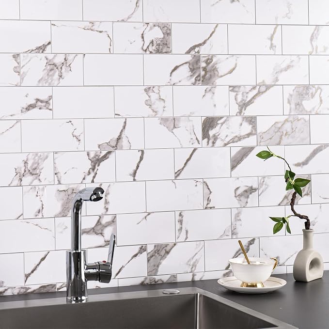 StyloVue 100 Pieces Peel and Stick Backsplash - Image 6