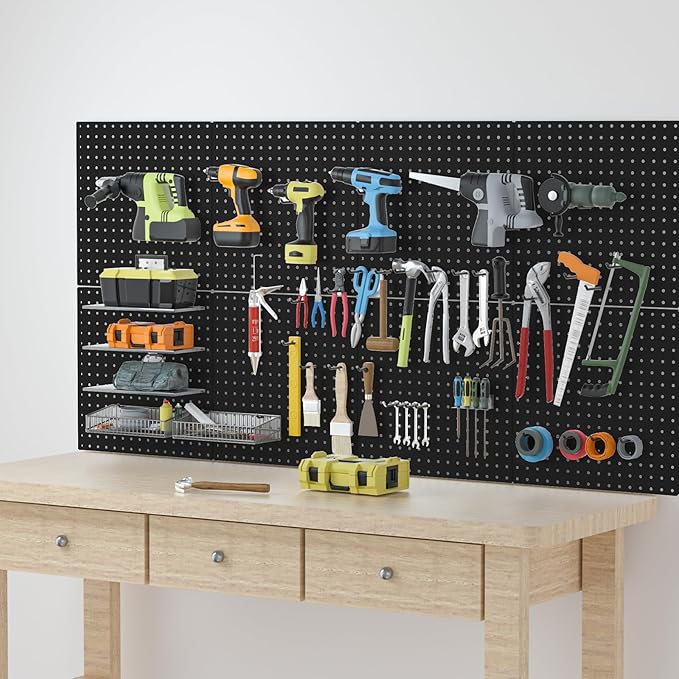Pegboard, Garage Tool Storage, Office Organization, Craft Room - Image 6