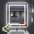 LOAAO 30X36 LED Bathroom Mirror by LOAAO