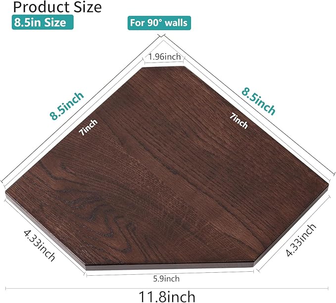 Corner Shelf Wall Mount - Image 3