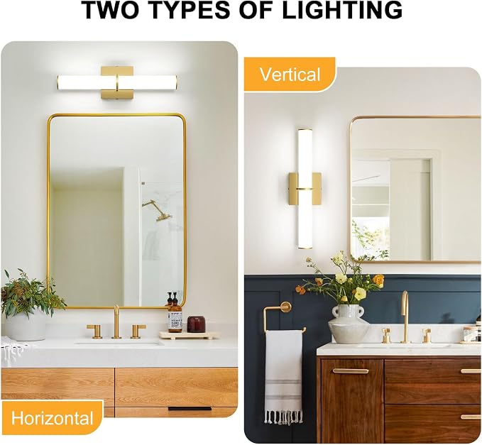 OOWOLF 17.3Inch Modern Vanity Light Fixture - Image 6