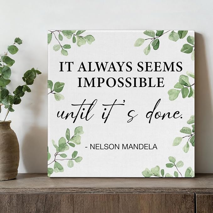 Inspirational Wall Art Motivational Painting Wall Decor - Image 4