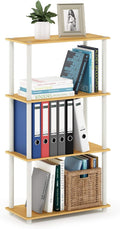 Furinno Turn-N-Tube 4-Tier Multipurpose Shelf Display Rack by Furinno-FitsYourSpaceFitsYourBudget