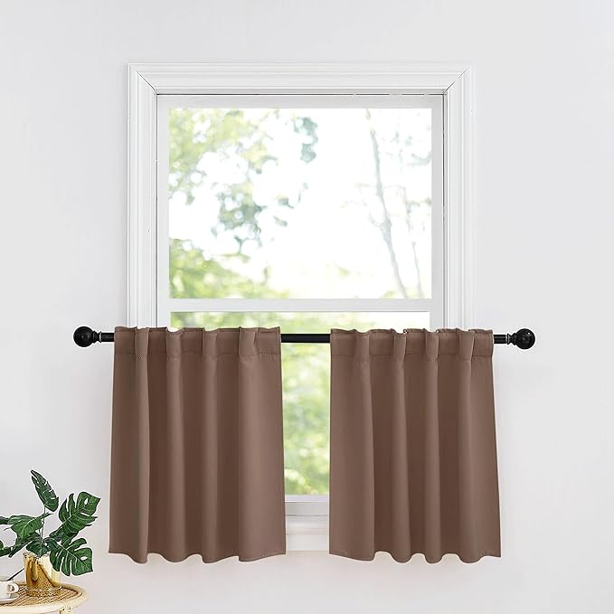 RYB HOME Small Window Curtains by RYBHOME