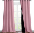 NICETOWN 100% Blackout Blinds, 46 inches x 96 inches, Laundry Room Decor Window by NICETOWN