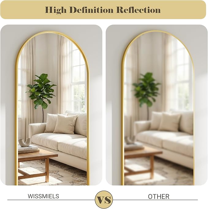 Oversized Full Length Mirror, Room Decor Big Full Body Mirror - Image 2