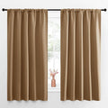 NICETOWN Blackout Curtains for Living Curtains, 52 by 63 Inch, Window Treatment by NICETOWN