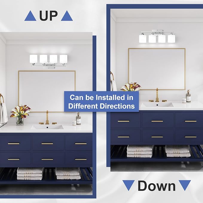 Bathroom Lighting Fixtures Over Mirror, Anti-Rust Vanity Light Fixture - Image 5