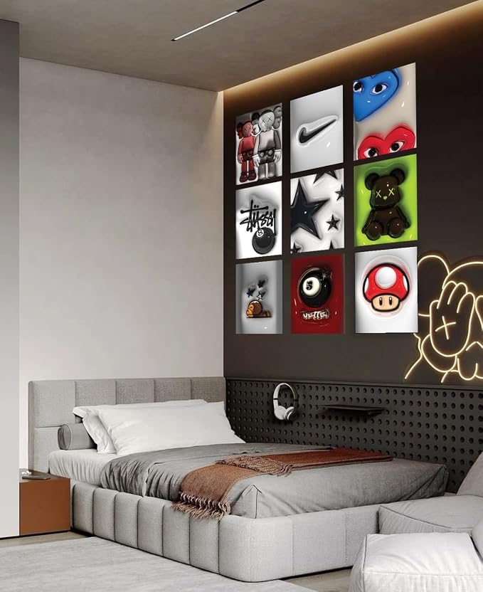 Hypebeast Posters Trendy Wall Decor Sneakerhead Room Decor - Image 2