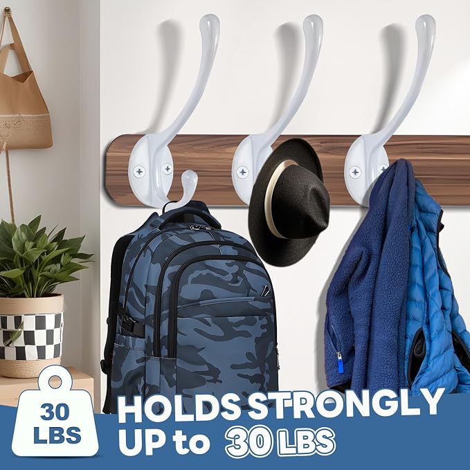 Wall Hooks for Hanging, for Living Room, Bedroom for Towel - Image 3