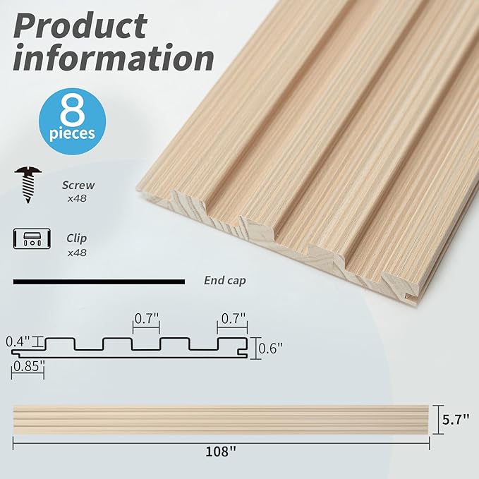 Art3d Slat Wood Wall Paneling - Image 4