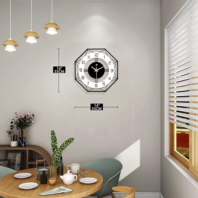 Large Wall Clocks for Living Room Decor Modern Silent Wall Clock for Home House - Image 4