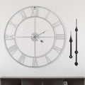 LEIKE 24" Modern Large Wall Clocks, Silent Non Ticking, Battery Operated by LEIKEWALLCLOCK