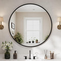 USHOWER Bathroom Mirrors for Over Sink, 42 Inch Circle Mirror by USHOWER