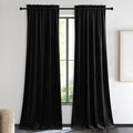 NICETOWN Insulated Black Out Velvet Curtains by NICETOWN