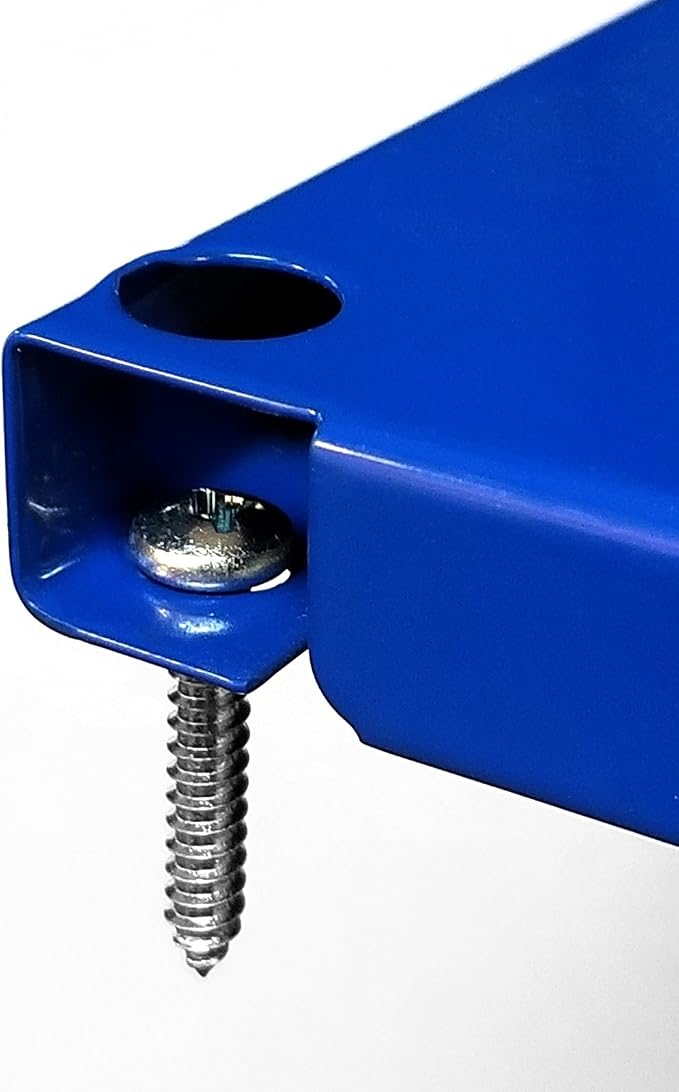 Wall Control 30-P-3232BU Blue Metal Pegboard Pack - Image 8