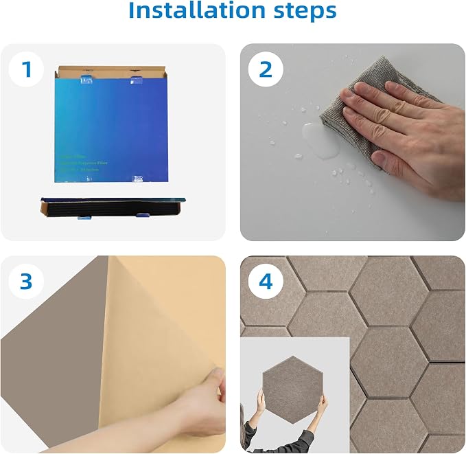 15 Pack Hexagon Sound Proof Foam Panels - Image 6
