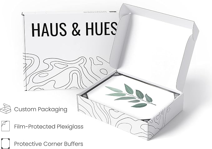 HAUS AND HUES Framed Botanical Wall Art - Image 4