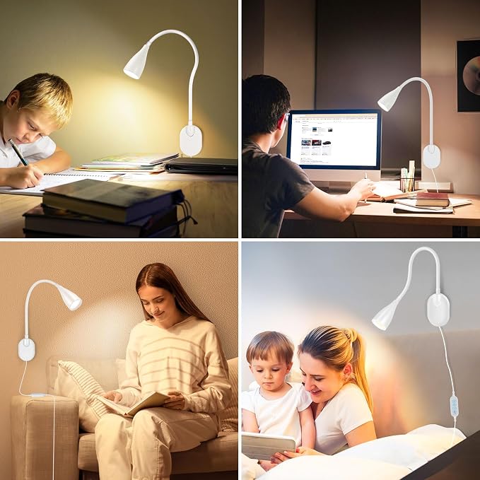 LiFMIRA Wall-Mounted LED Bedside Reading Light - Image 9