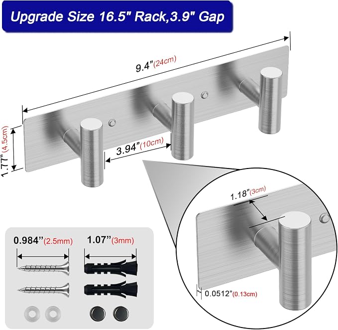 Bntuk Coat Rack Wall Mount - Image 4