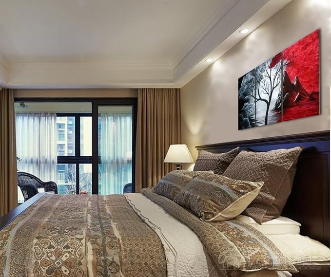 Wieco Art Canvas Wall Art Abstract Pictures - Image 2