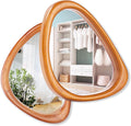 MAGFLERUM Asymmetrical Mirror Set of 2, 15 * 10 inch Irregular Wall Mirror by Givetheroomuniquebeauty%EF%BC%81
