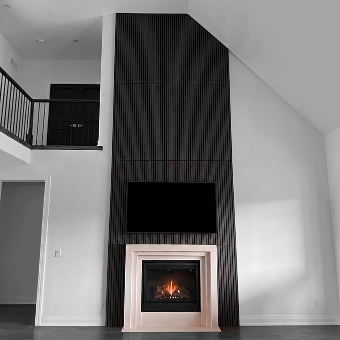 Wood Slat Acoustic Wall Panels-3D Fluted Sound Absorbing Panel - Image 7