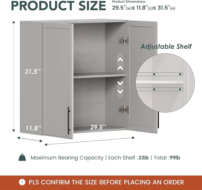 Furnaza Wall Storage Cabinets - Image 3