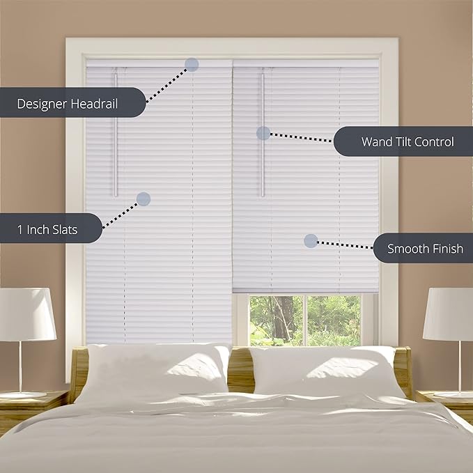 LOTUS & WINDOWARE Cordless Mini Blind, Window Blinds - Image 3