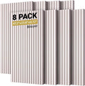TONOR 8-Pack Bilayer Acoustic Panels Large Self-adhesive, 47.2'' * 23.6'' * by TONOR