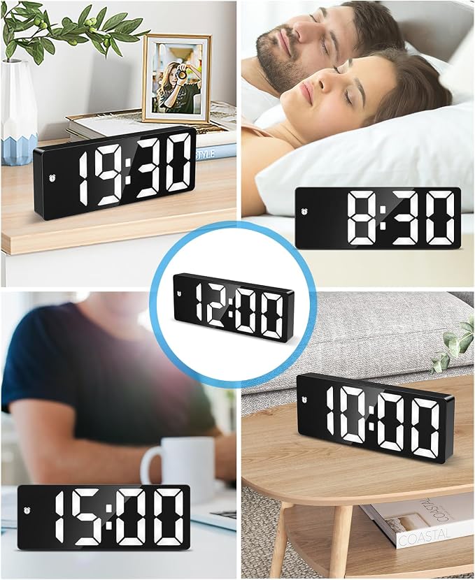 AMIR Digital Alarm Clock, LED Clock - Image 7
