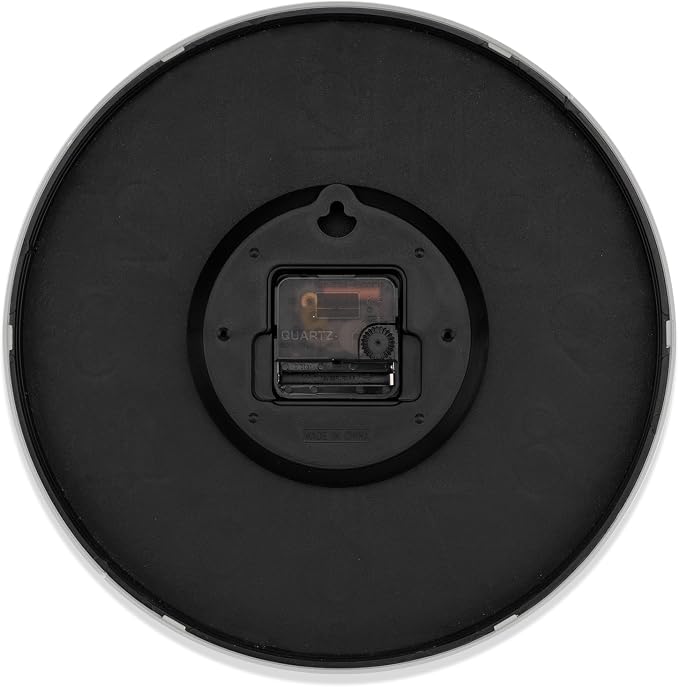 Foxtop Modern Wall Clock Silent Non Ticking Battery Operated Quartz Round Wall - Image 9