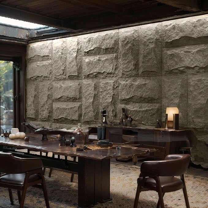 Stone 3D Wall Panels, 23.6"*47.2" Wall Paneling - Image 5