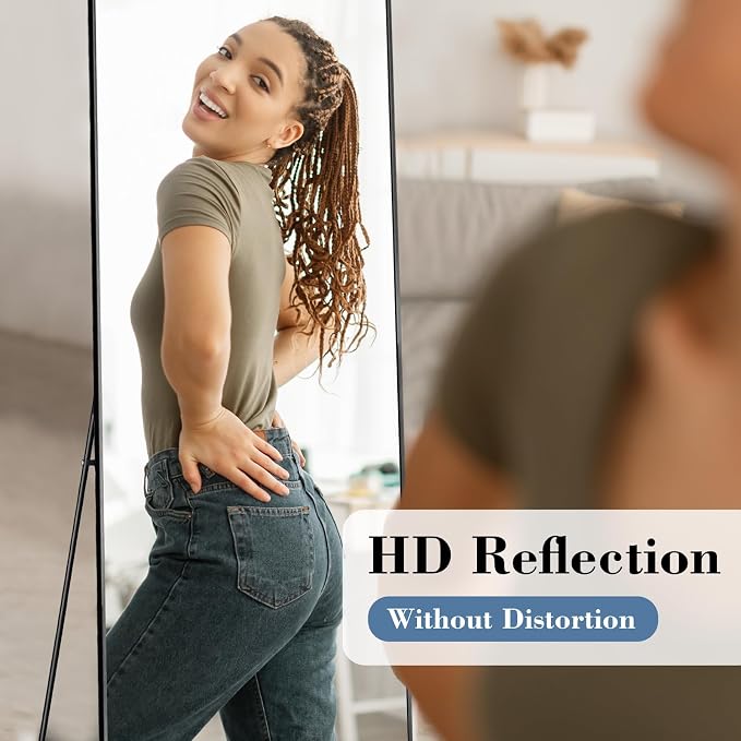 DUMOS 19"x58" Full Length Mirror - Image 3