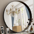 24 Inch Round Bathroom Mirror by EASLY