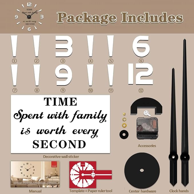 VANGOLD Design Wall Clock for Game Room - Image 5