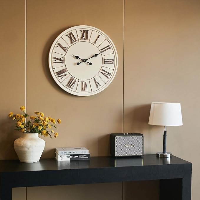 Large Farmhouse Wall Clock - Image 3