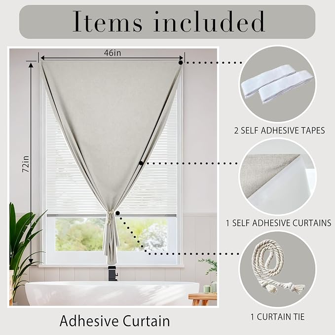 No-Sew 100% Blackout Shade - Image 6